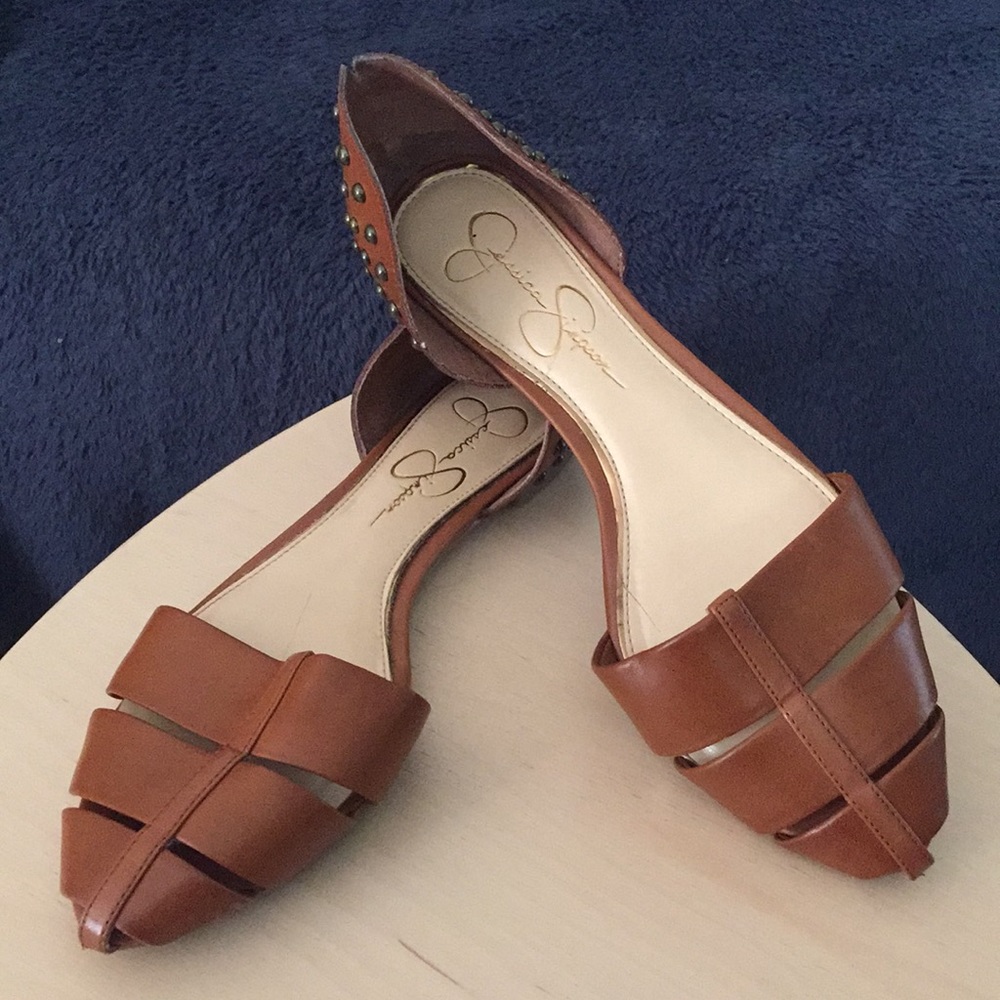 Jessica Simpson Studded Flat